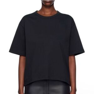 ZARA BLACK BASIC T SHIRT